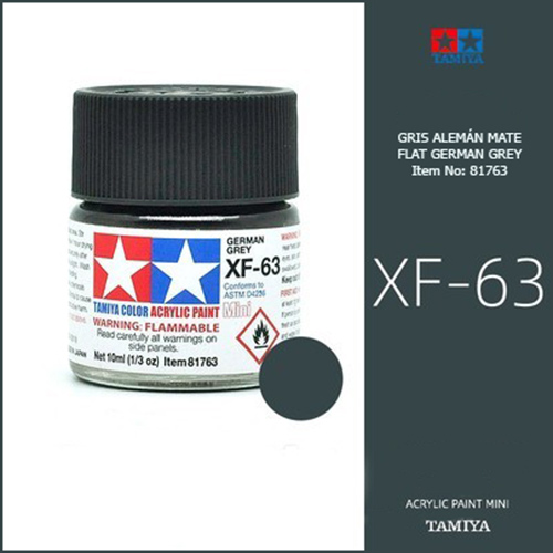 XF-63 Flat German Grey – Gris Alemán Mate 10ml