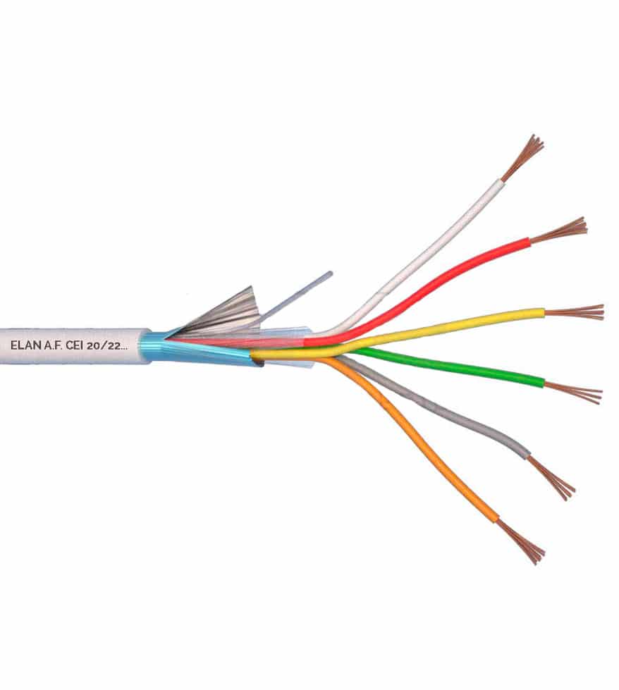 20061/20065 Cable Apantallado Cobre 6×0.22