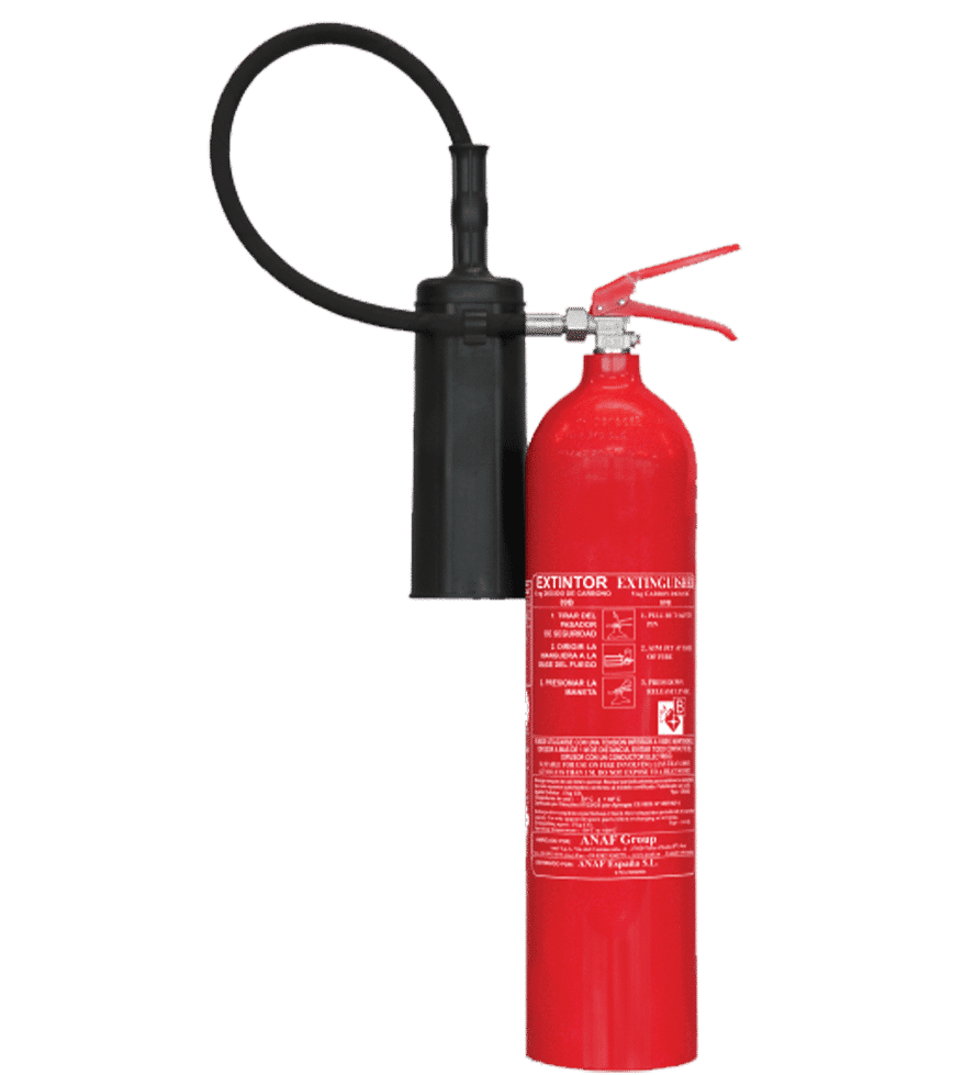Extintor de Dióxido de Carbono – CO2 CS5 - Imagen 2