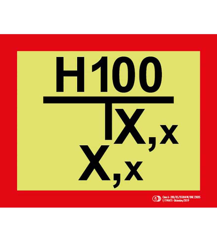 Señal / Cartel Hidrante. Clase A