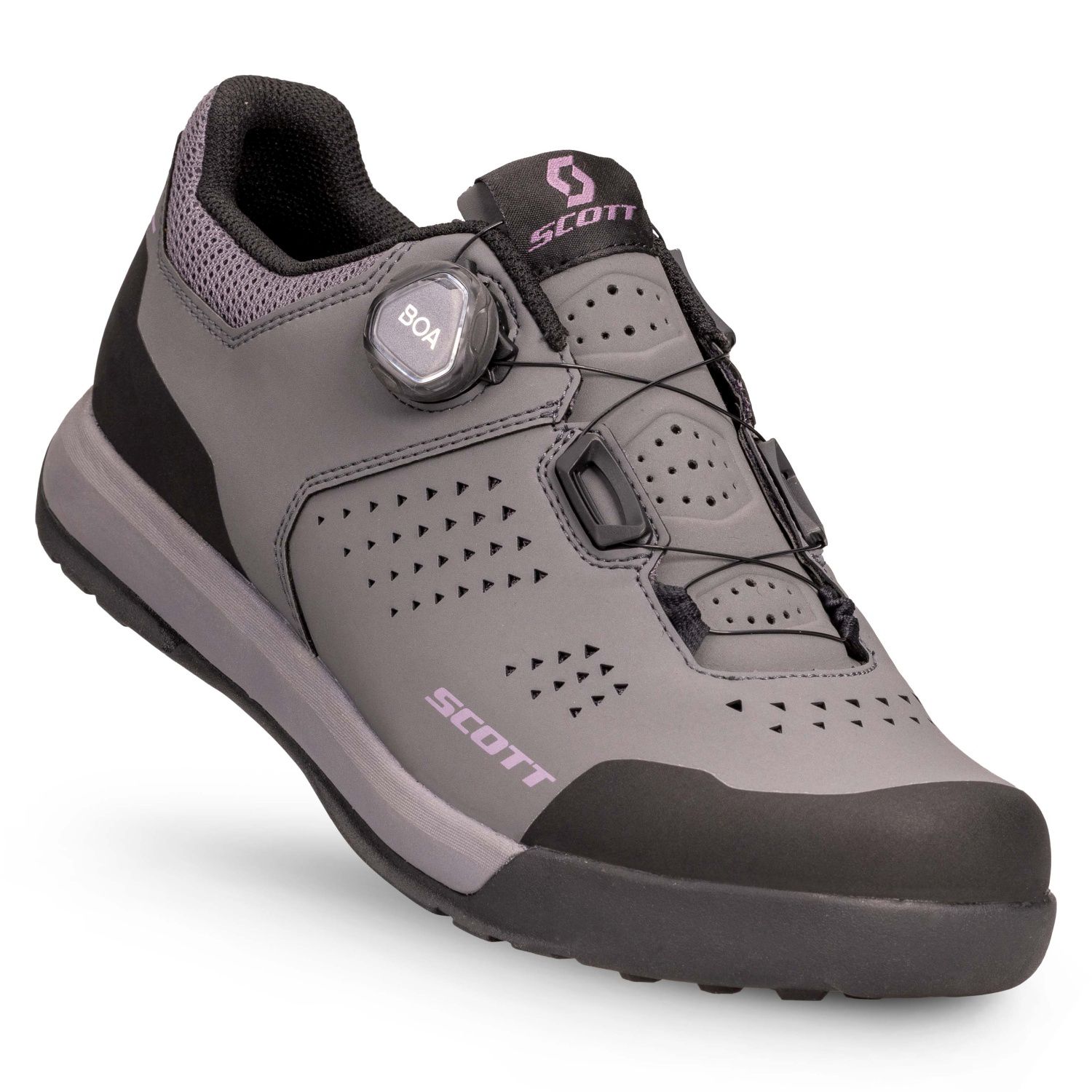 ZAPATILLAS WS MTB SHR-ALP BOA CLIP GRISES / NEGRAS CHICA SCOTT 421953 - Imagen 7