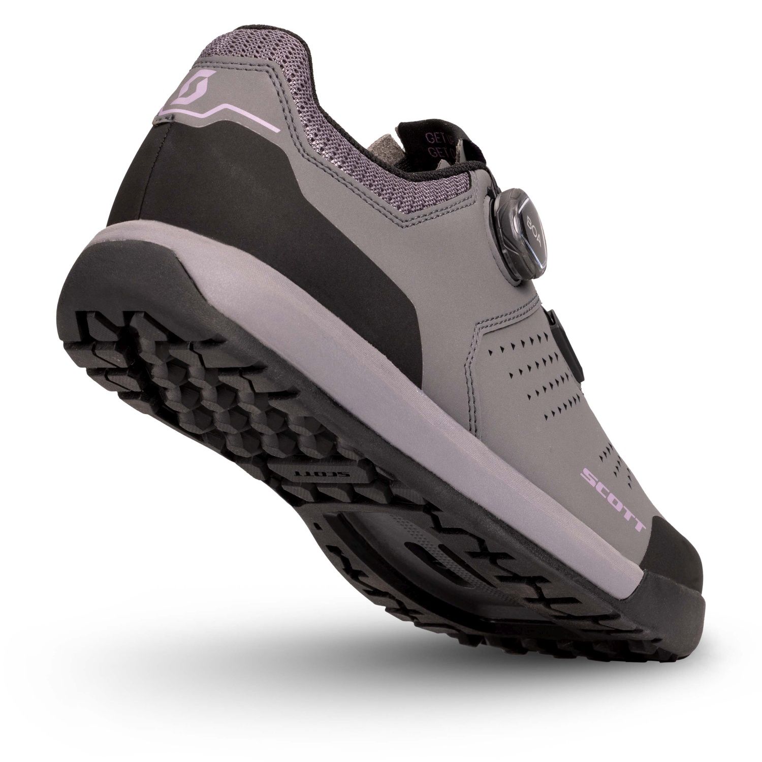 ZAPATILLAS WS MTB SHR-ALP BOA CLIP GRISES / NEGRAS CHICA SCOTT 421953 - Imagen 2