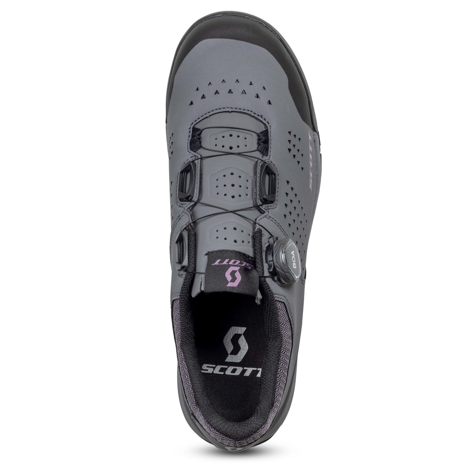 ZAPATILLAS WS MTB SHR-ALP BOA CLIP GRISES / NEGRAS CHICA SCOTT 421953 - Imagen 5