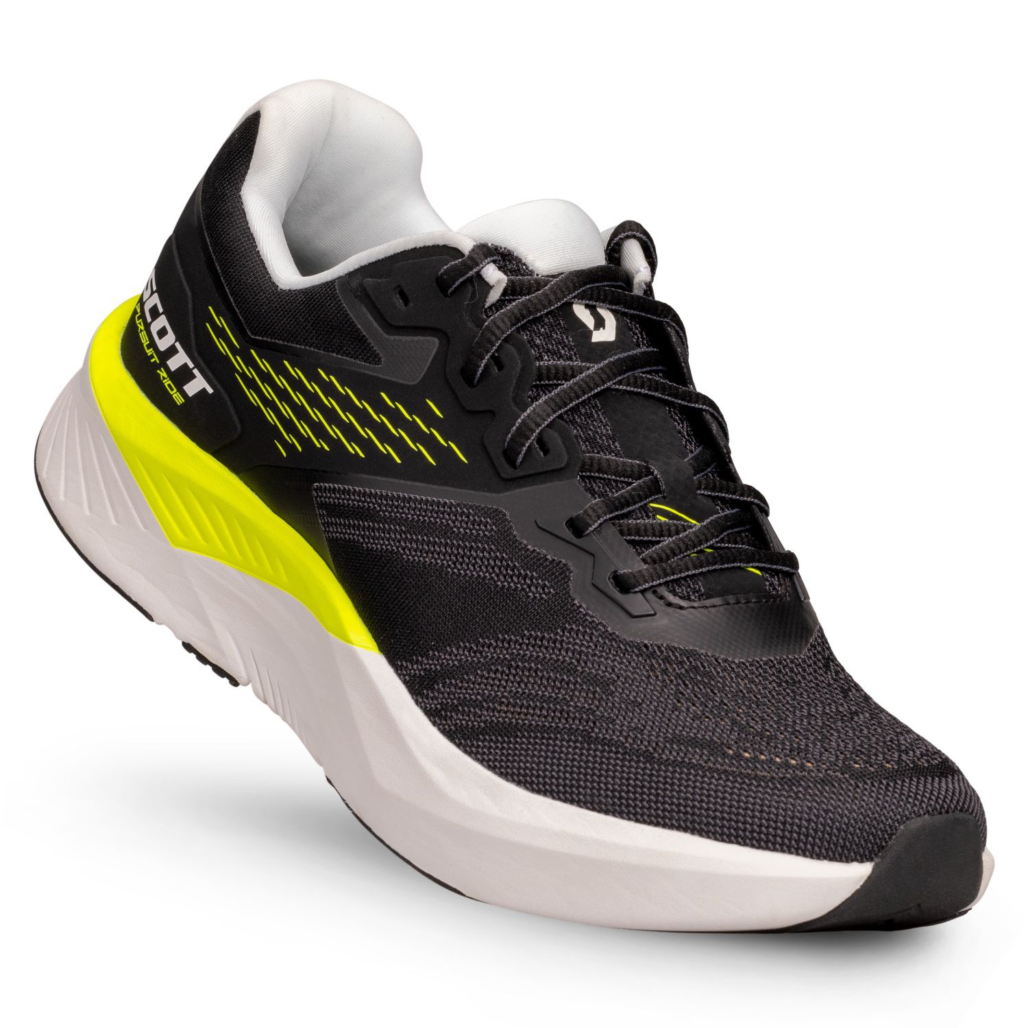 PURSUIT RIDE NEGRAS / AMARILLAS ZAPATILLAS SCOTT RUNNING ASFALTO 411075 - Imagen 3