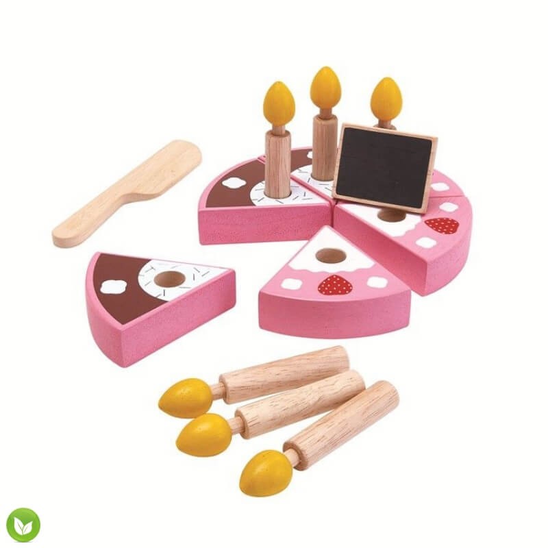 Tarta de Cumpleaños Juguete de Madera - Imagen 2