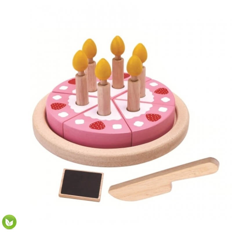 Tarta de Cumpleaños Juguete de Madera