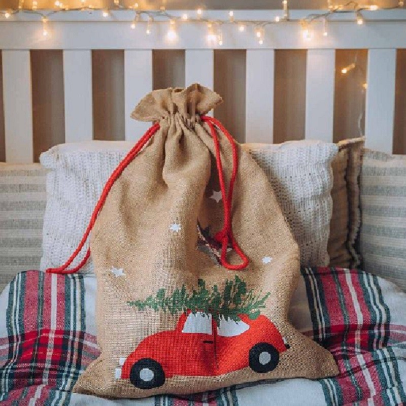 Saco de regalo Yute Grande - Imagen 3