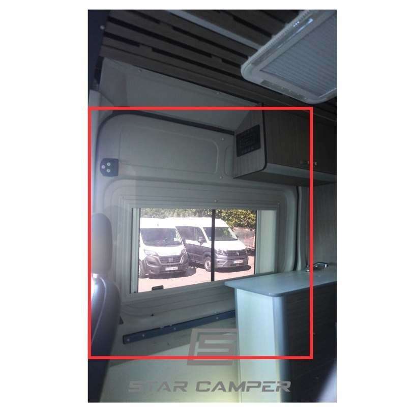 Panel ABS Puerta Corredera Con Hueco Sprinter/Crafter Beige 2006-2018 - Imagen 2