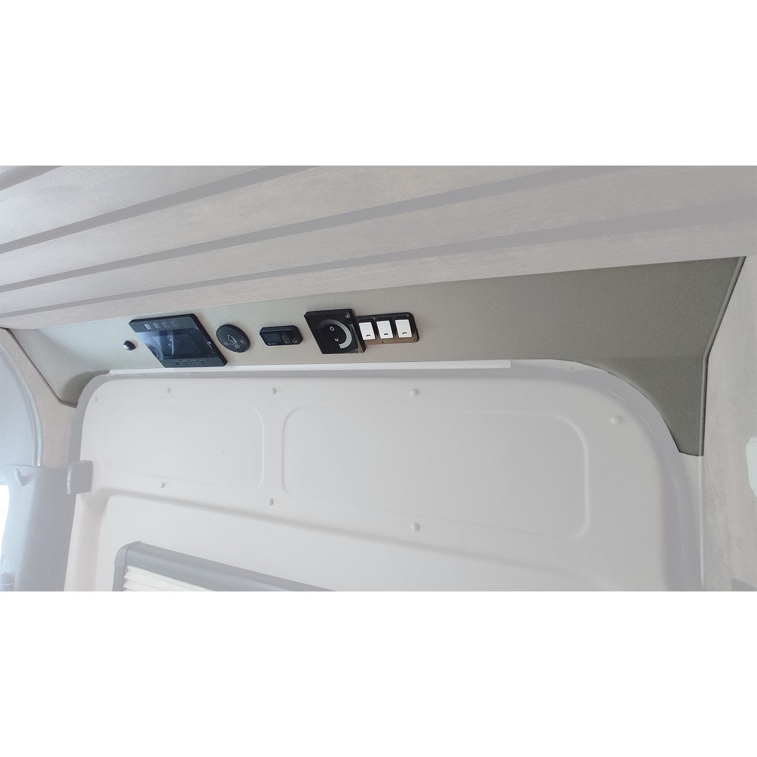 Moldura Superior Interior Puerta Corredera ABS Sprinter Beige 2018-2024 - Imagen 2