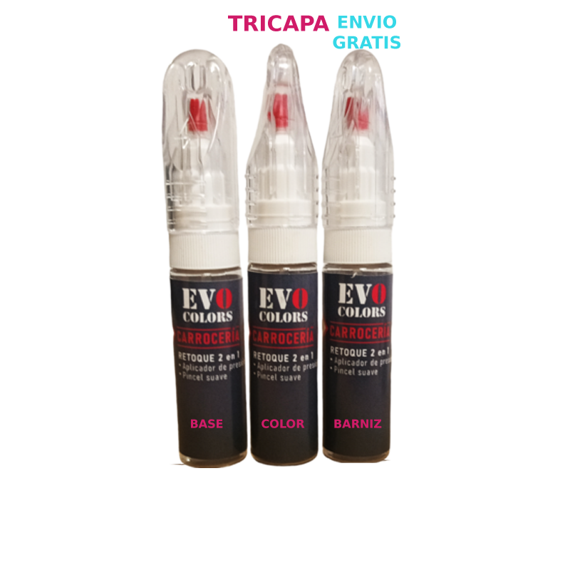KIT PINCEL RETOQUE TRICAPA