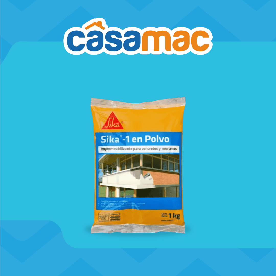 IMPERMEABILIZANTE SIKA EN POLVO DE 1KG