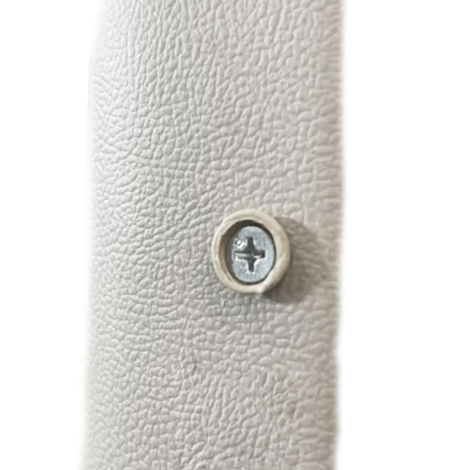 Set 1000 Tornillos Arandelas y Tapones Para Molduras y Paneles ABS Beige - Imagen 4