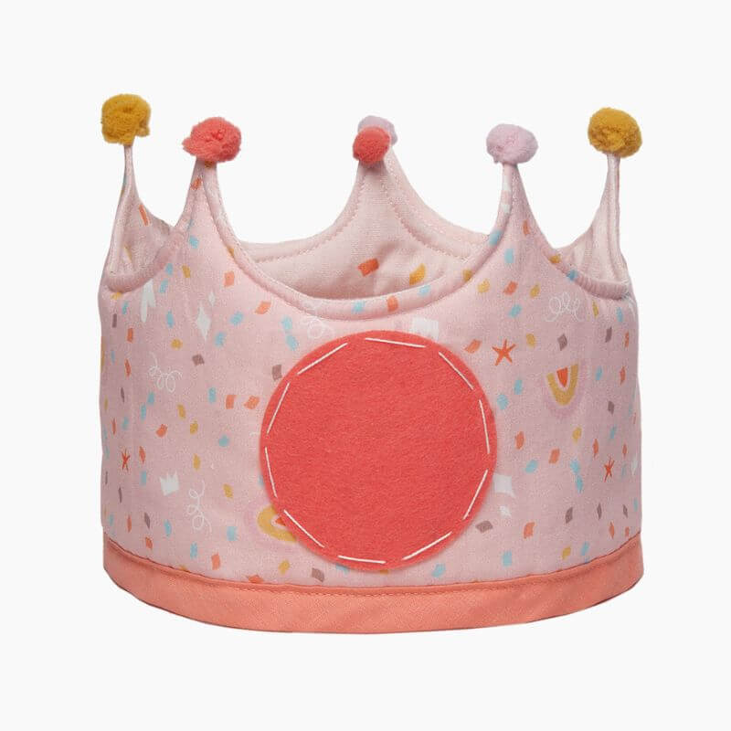 Corona Cumpleaños Reversible Unicornios - Imagen 2