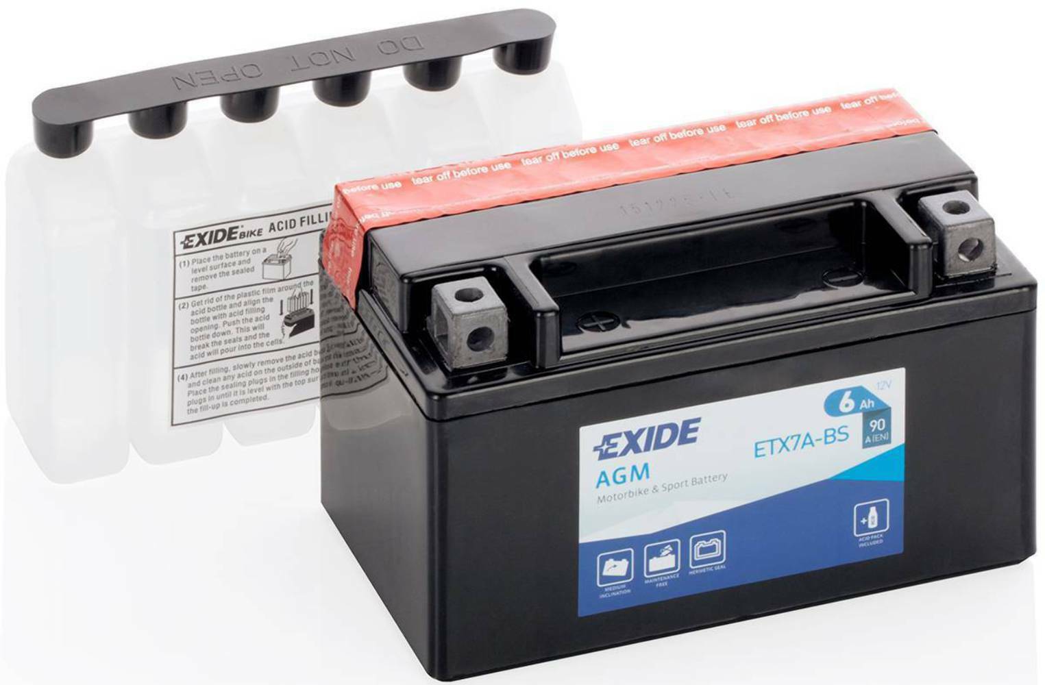BATERIA MOTO EXIDE ETX7A-BS