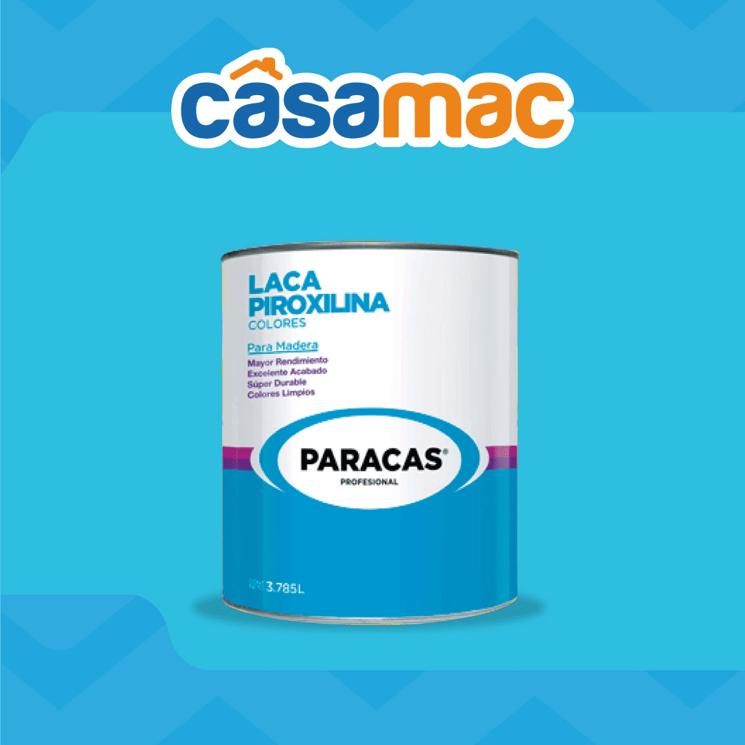 LACA PIROXILINA PARACAS DE 3.785 L