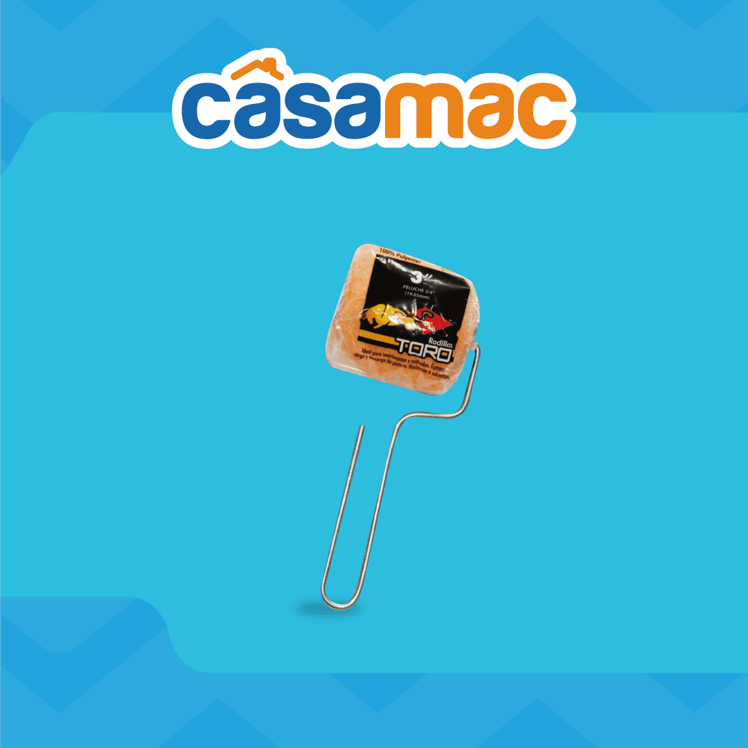 RODILLO AMARILLO TORO DE 3″