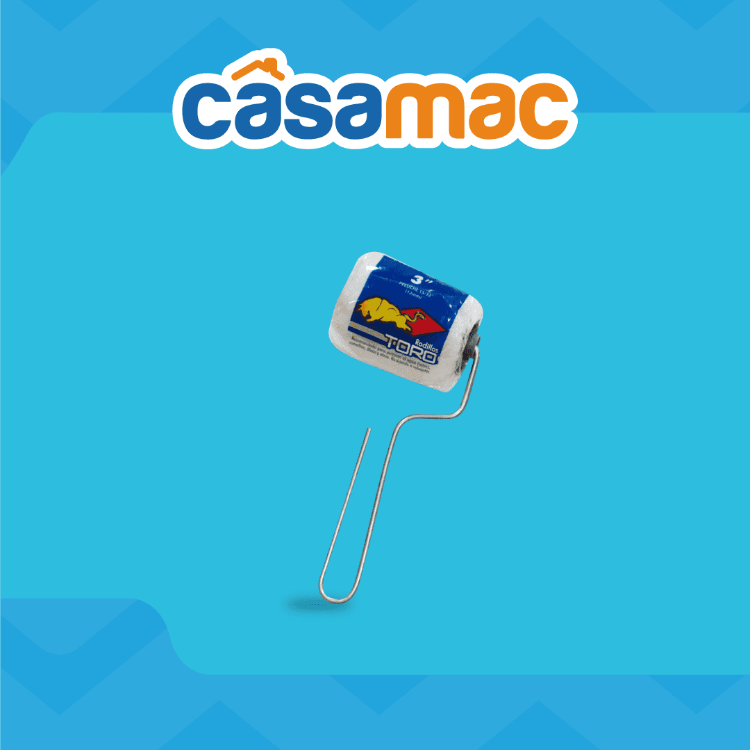 RODILLO BLANCO TORO DE 3″