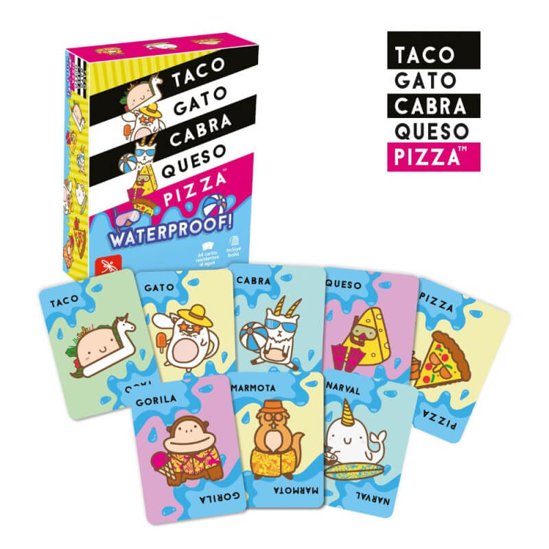 Taco Gato Cabra Queso Pizza Waterproof